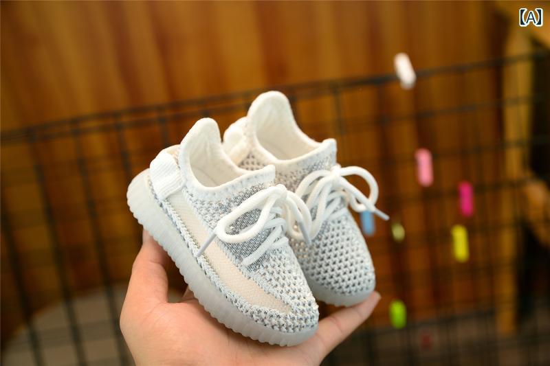 ベビー サンダル 幼児 赤ちゃん ステップ イン シューズ 靴 レディース メンズ レジャー メッシュ ワンキック ホワイト グレー ファブリック