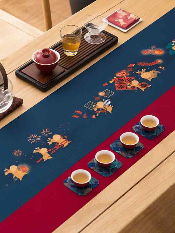 テーブルランナー 古風 テーブルクロス ランチョンマット 卓上 防水 食器 シート 雑貨 小物 装飾品 配膳用品 テーブルセンター 道具 レトロ コレクション