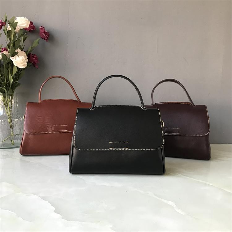 バック レザー製 植物タンニンなめし ポータブル ショルダー クロス ボディ 横型長方形 カジュアル ハイエンド 牛革 キャンバス 質感 秋冬 レディース 女性 通勤 日常使い プレゼント