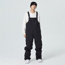 スノービブパンツ 雪 シーズン スノーボード オーバーオール スキー ズボン サロペット シンプル ポケット 男女兼用 ペアルック 通気性 アウトドア