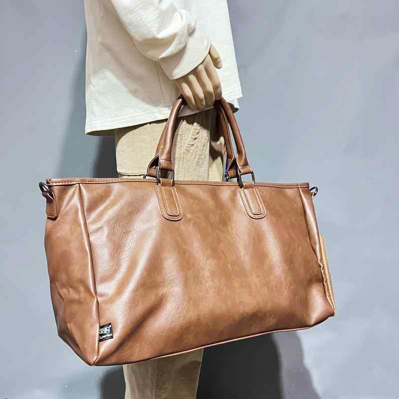 バック レザー製 トラベル フィットネス クロス ボディ ショルダー ポータブル ヨガ カジュアル 牛革 コットン 大容量 実用的 軽量 ソフト 男女 ユニセックス 日常使い ビジネス アウトドア