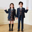 子供 学校 制服 英国スタイル 春秋 男の子 セット 女の子 セットアップ 小学校 キッズファッション 幼稚園 子供服