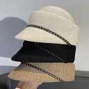 帽子 女性 韓国 エレガント ひさし帽子 夏 軽量 日焼け防止 シェード リトル 乗馬帽子