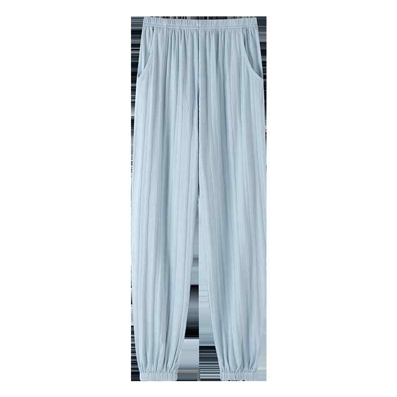 レディース パジャマ パンツ 春夏 薄手 綿 ロング丈 ズボン カジュアル 屋外可能 快適