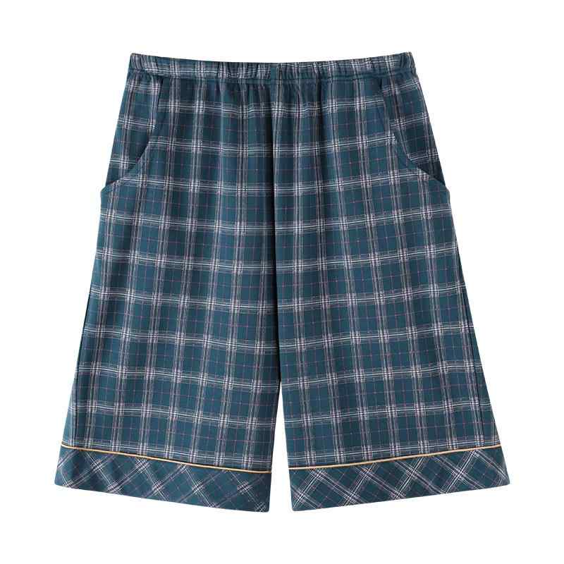 メンズ 綿100 夏 ショートパンツ 大きめサイズ 五分丈 リラックスパンツ 家庭用 最適アイテム