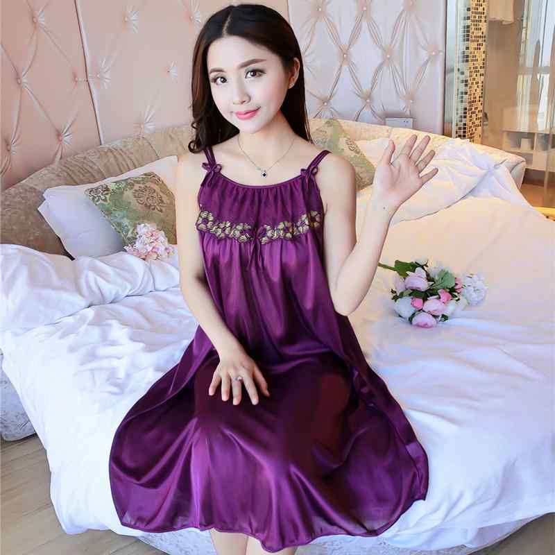パジャマ レディース 夏 薄手 シルク 魅惑的 サスペンダー ナイトガウン 冷感 ノースリーブ大 サイズ ..