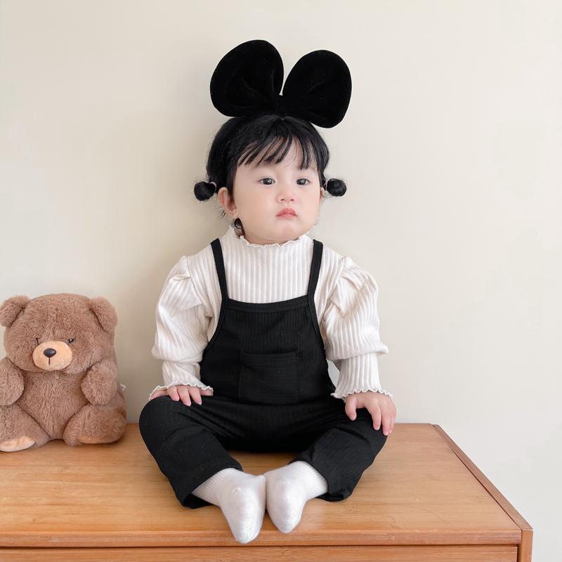 赤ちゃん オーバーオール 女 ジャンプ スーツ 子供 パンツ メンズカジュアル ニット ズボン 春秋 おしゃれ かわいい