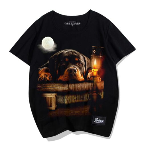 Tシャツ 犬柄 犬 ドッグ プリント 夏 ラウンドネック 半袖 アメリカンレジャー ポップ ゆったり Tシャツ 犬柄 犬 ドッグ プリント 夏 ラウンドネック 半袖 アメリカンレジャー ポップ ゆったり