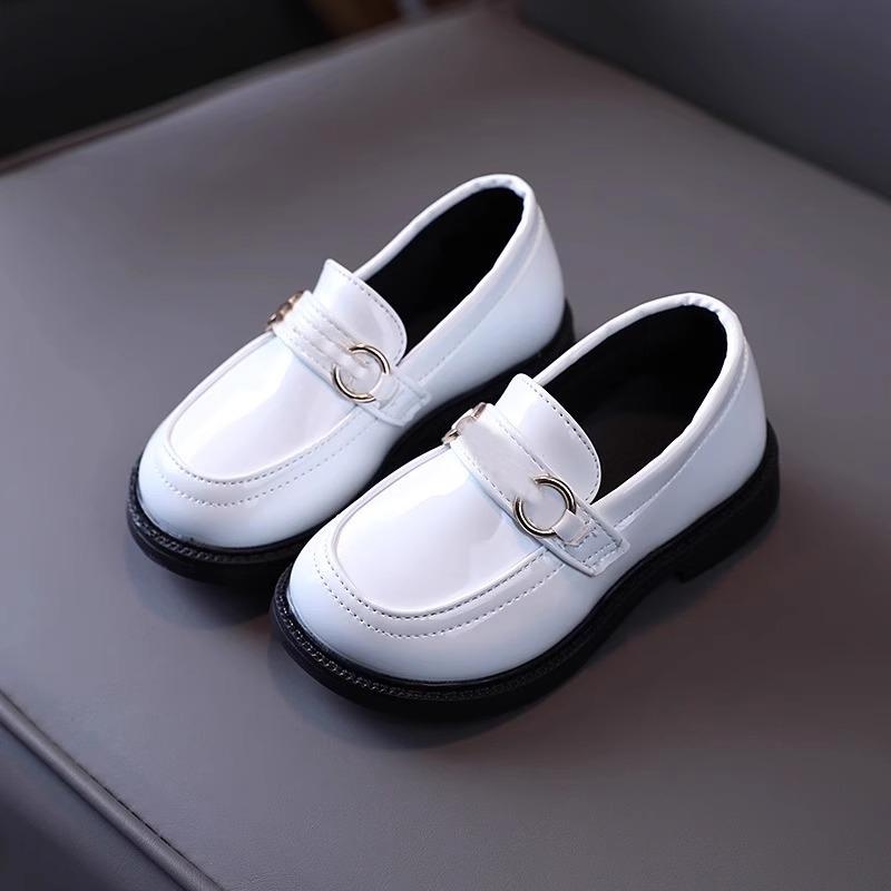 靴 シューズ キッズ 子供 おしゃれ ボーイズ レザーシューズ ブラック サマー 英国風 フラワーガール ソフトソール パフォーマンス 学生 ホスト