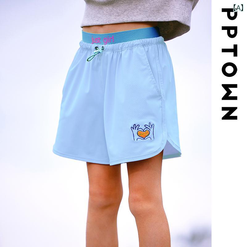 キッズ 子供用 夏 薄手ショートパンツ かわいい おしゃれ 速乾 着やすい 動きやすい 快適 涼しい 韓国 海 プール 海水浴 水 外遊び 学校 幼稚園 保育園 ダンス レジャー アウトドア マリン スポーツ 旅行