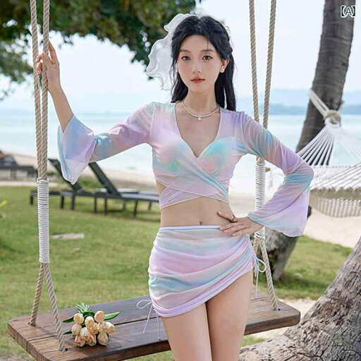 レディース 水着 スイムウエア 夏 魅惑的 フェアリー スタイル セパレート ビキニ 4 点セット フェアリーピンクグラデーション 体型カバー レディース 水着 スイムウエア 夏 魅惑的 フェアリー スタイル セパレート ビキニ 4 点セット フェアリーピンクグラデーション 体型カバー
