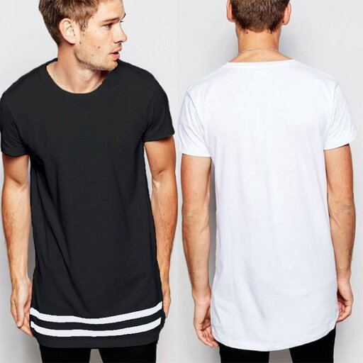 シャツ トップス メンズ ラウンドネック 半袖 Tシャツ ヒップホップスタイル 裾ストライププリント モード ロング丈 レイヤリング シャツ 男性用 服 シャツ トップス メンズ ラウンドネック 半袖 Tシャツ ヒップホップスタイル 裾ストライププリント モード ロング丈 レイヤリング シャツ 男性用 服