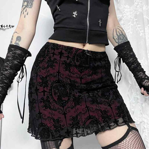 ハロウィン コスチューム 衣装 ゴシック セクシー クール 魅力的 エレガント スカート レディース 赤 黒 ヒップラインフィット ショート丈 ナイトクラブ ハロウィン コスチューム 衣装 ゴシック セクシー クール 魅力的 エレガント スカート レディース 赤 黒 ヒップラインフィット ショート丈 ナイトクラブ