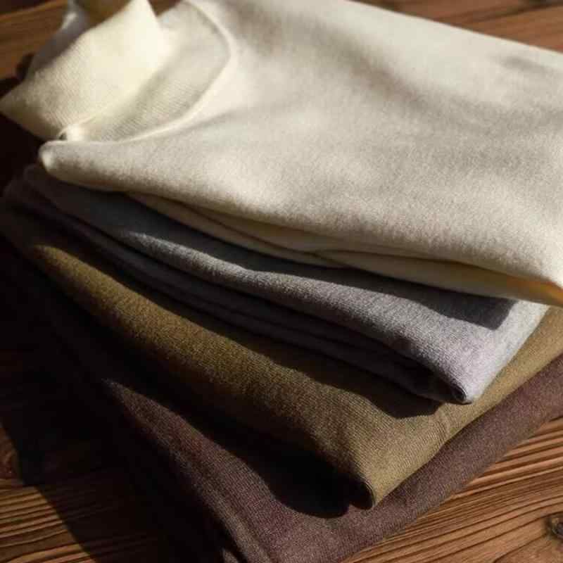 メンズ 紳士服 トップス ニット シンプル カジュアル スタイリッシュ おしゃれ タートルネック セーター 長袖 ウール