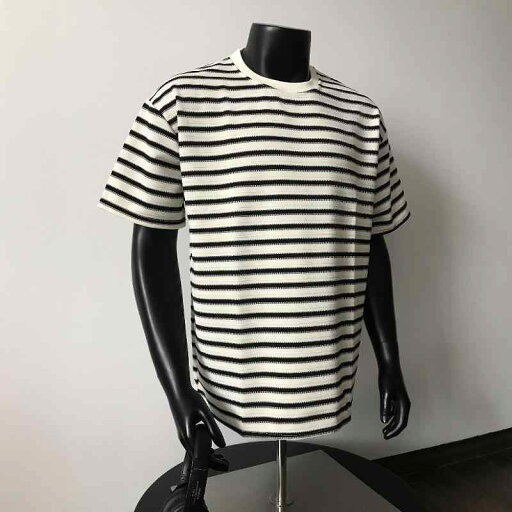 Tシャツ 半袖 トップス 黒と白 ストライプ ニット メンズ ライト 成熟 ファッション コントラストカラー ラウンドネック トップス おしゃれ レジャー 休日 高品質 スポーティ ギフト Tシャツ 半袖 トップス 黒と白 ストライプ ニット メンズ ライト 成熟 ファッション コントラストカラー ラウンドネック トップス おしゃれ レジャー 休日 高品質 スポーティ ギフト