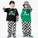 子供用 キッズウェア ジュニア 長袖 ゆったり セットアップ パフォーマンス ダンス 衣装 ストリート ヒップホップ ファッション ユニーク おしゃれ ポップ トレンド イベント お出かけ 帽子