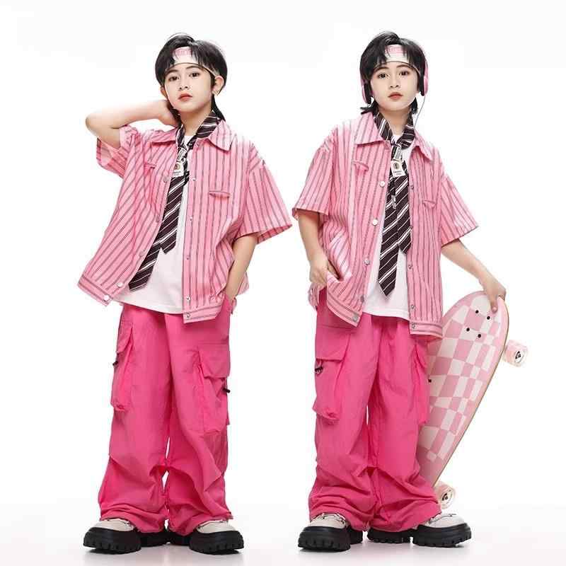 ストリートダンス 子供服 男の子 女の子 ヒップホップ スーツ オーバーオール パフォーマンス 夏 キッ..
