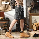 ハーフパンツ デニムパンツ ストレッチ カジュアル パンツ メンズ スリム フィット カーゴ ショーツ 夏 アウトドア グレー 薄手 レジャー ポケット装飾 ショート ストレート