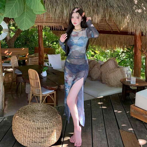 水着 レディース セパレート ビキニ 3点セット スリーピース セクシー 海辺 ビキニ ロングカーディガン 深めスリッド 胸パッド ダークカラー きれいめ エレガント 水着 レディース セパレート ビキニ 3点セット スリーピース セクシー 海辺 ビキニ ロングカーディガン 深めスリッド 胸パッド ダークカラー きれいめ エレガント