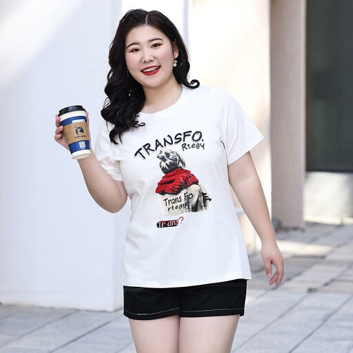 韓国 スタイル プリント 半袖 Tシャツ 夏 大きいサイズ レディース ファッション ゆったり 体型カバー 丸首 トップス カジュアル デイリー リラックス 動きやすい 韓国 スタイル プリント 半袖 Tシャツ 夏 大きいサイズ レディース ファッション ゆったり 体型カバー 丸首 トップス カジュアル デイリー リラックス 動きやすい