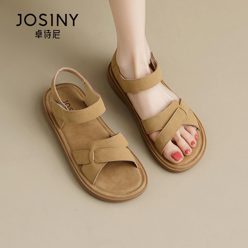 レディース フラット サンダル ビーチ スポーティー ソフトソール シューズ カジュアル シンプル ユニーク ストリート ファッション おしゃれ ソフトレザー