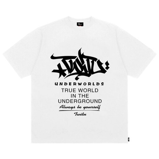 メンズ Tシャツ 半袖 トップス ヤンチャ グラフィティ 文字 ストリート ヒップホップ 重め 300g アメリカン レトロ ゆったり メンズ Tシャツ 半袖 トップス ヤンチャ グラフィティ 文字 ストリート ヒップホップ 重め 300g アメリカン レトロ ゆったり