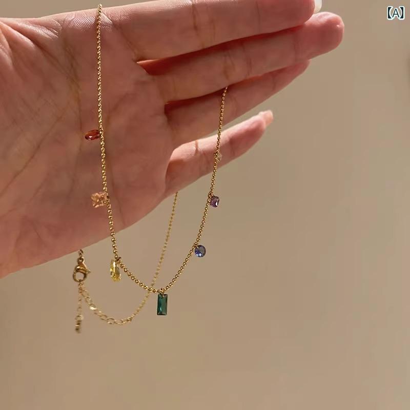 アクセサリー 小物 ネックレス ペンダント かわいい おしゃれ 華やか 魅力的 S925 シルバー スター モチーフ 女性用 軽量 ハイエンド 高級感