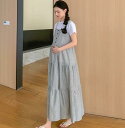 ワンピース マタニティウェア 春夏ウェア 半袖 Tシャツ 夏 ストライプ Aライン キャミソールドレス マタニティドレス ガーリー キュート かわいい おしゃれ...