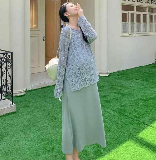 ワンピース 妊婦用 スーツ 女性 夏 キャミソールドレス 日焼け防止 ニット ブラウス ゆったり マタニティドレス ガーリー キュート かわいい おしゃれ デイリー ワンピース 妊婦用 スーツ 女性 夏 キャミソールドレス 日焼け防止 ニット ブラウス ゆったり マタニティドレス ガーリー キュート かわいい おしゃれ デイリー