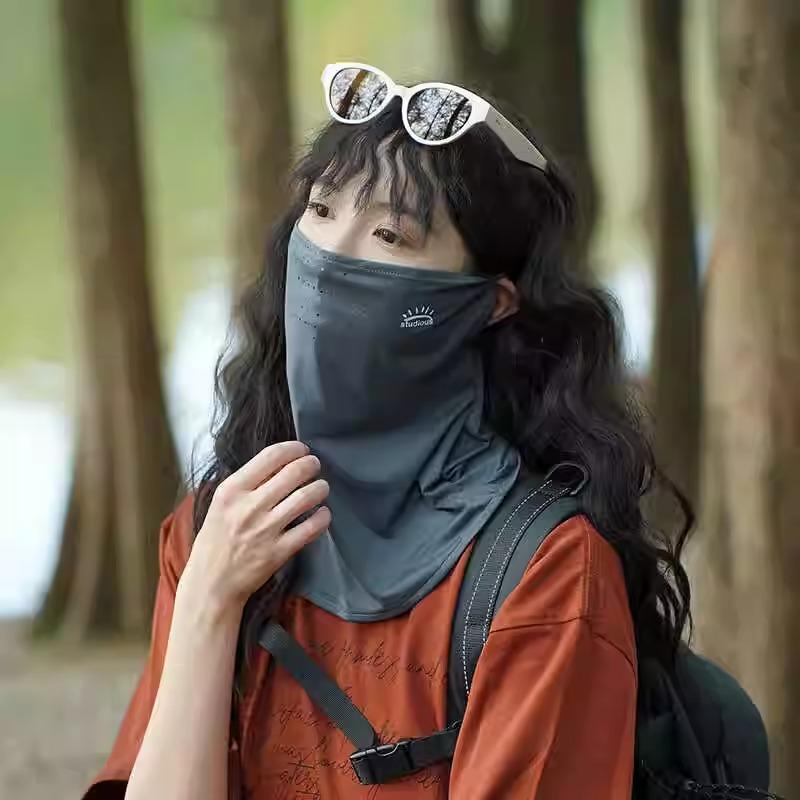 フェイスカバー 夏 紫外線 対策 サイクリング アウトドア 登山 釣り フル フェイス マスク 旅行 ネック..