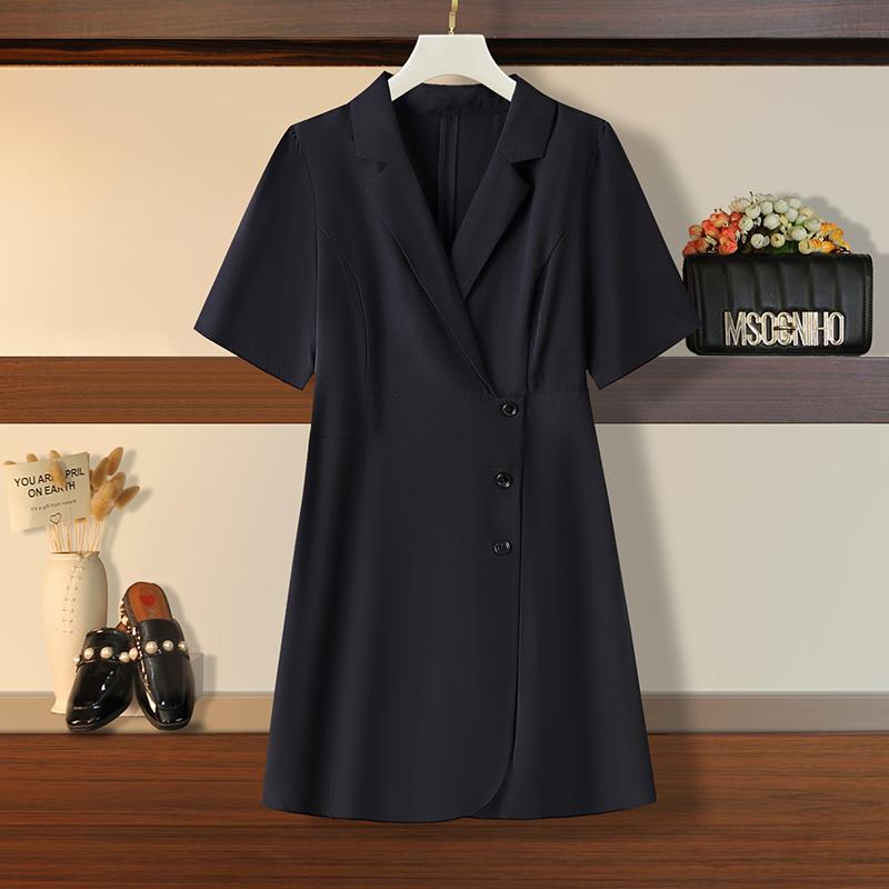 ワンピース 特大サイズ ドレス 太った お腹カバー 黒 Aラインドレス 通勤 礼服 式服 大きいサイズ セットアップ 体型カバー おしゃれ お出かけ スタイリッシュ エレガント フェミニン
