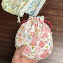 電気カイロ入れ ハンドウォーマー 巾着袋 厚手 布袋 カバー 柔らかい 防寒 手触り 花柄 保温 二重層 洗える ふかふか 冬 待ち時間 試合観戦 アウトドア