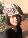 キャスケット帽 女性 春夏 レトロ 花飾り 薄手 小顔効果 透湿性 幾何学的 八角帽子 ベレー帽 ボヘミアン ナチュラル カジュアル レディース エレガント