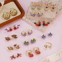 春 パールの 花 デザイン ピアス レディース エナメル 贅沢 エレガント アクセサリー ギフト 女性 モダン レトロ