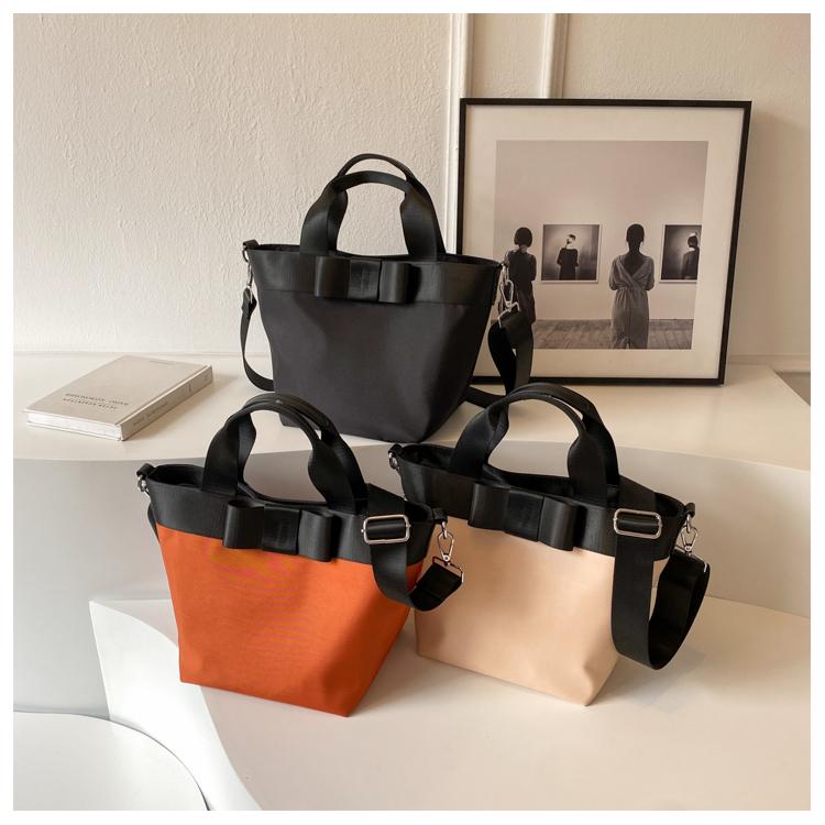 バッグ ナイロンバッグ 軽量 多機能 レディース ファッション 収納力 夏 クロスボディ ポータブル バケット ショルダー シンプルデザイン カジュアル 日常使い ワイドストラップ