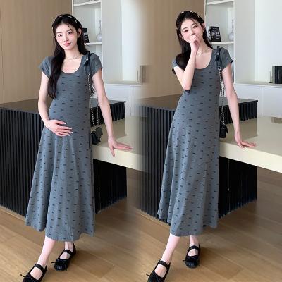 ワンピース 妊婦向け 夏服 半袖 ラウンドネック ロングドレス リボン 柄入り サマーワンピ スリム 小柄向け お腹カバー マタニティ 普段着 おしゃれ シンプル ゆったり ワンピース 妊婦向け 夏服 半袖 ラウンドネック ロングドレス リボン 柄入り サマーワンピ スリム 小柄向け お腹カバー マタニティ 普段着 おしゃれ シンプル ゆったり