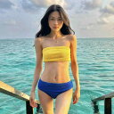 水着 セパレート チューブトップ シンプル 無地 おしゃれ カジュアル ビキニ セクシー 上品 ナイトプール ビーチ エレガント 海 モテスタイル ホリデー レディース