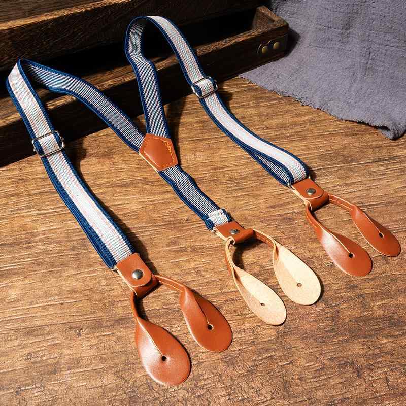 サスペンダー パンツ 吊りベルト 男の子 女の子 ズボン用 英国 レトロ ボタン式 シンプル カジュアル おしゃれ 万能 ショルダーストラップ
