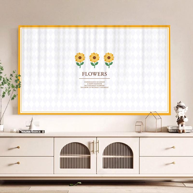 テレビカバー 掛け布 吊り下げ式 パソコン 画面 スクリーン 保護 防塵カバー 液晶 チャイナ ダストカバ..