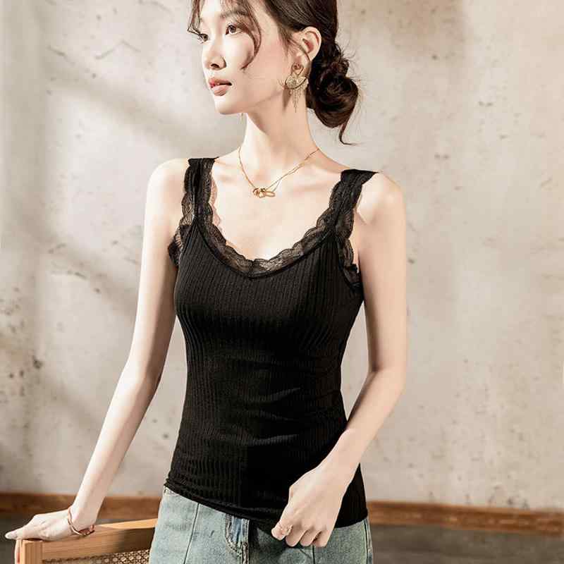 レディース タンクトップ ノースリーブ 練習着 社交ダンス ウェア スリムフィット 魅惑的 パッチワーク ベスト おしゃれ シンプル カジュアル セクシー エレガント 夏 サマー ファッション