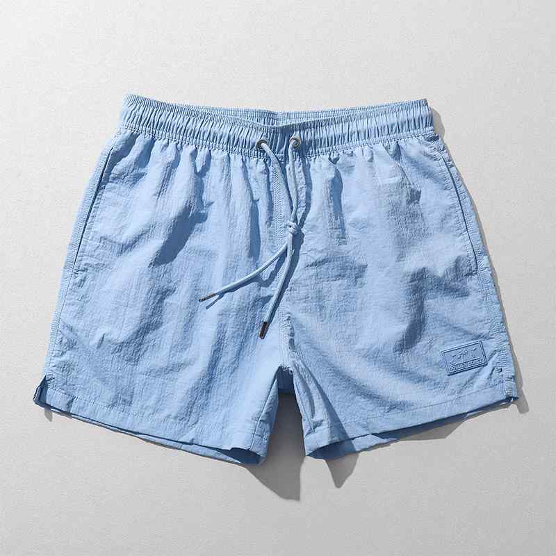 メンズ ファッション 海パン ショートパンツ 七分丈 無地 速乾 快適 軽量 カジュアル バケーション プ..