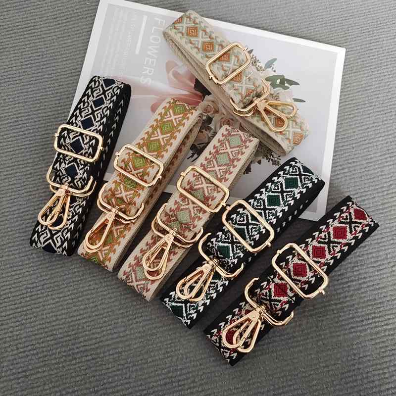 ストラップ バッグストラップ 水筒アクセサリー クロスボディ エレガント 高級感 レトロ ナイロン キャ..