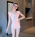 水着 キッズ ガールズ ファッション サマーアイテム スイムウェア フリル リボン キュート ワンピース 日焼け防止 温泉 休暇 リゾート ビーチ プール 海水浴 アウトドア マリン カジュアル