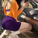 スポーツウェア フィットネスパンツ トレーニングパンツ スポーツ用ショーツ 夏 ピーチ サイクリング ヨガショーツ ランニング 通気性 ハイウエスト 速乾 高弾...