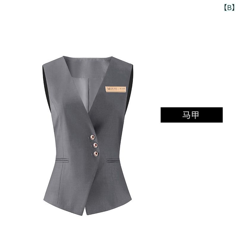 制服 ユニフォーム ベストスーツ スカート パンツ 半袖 長袖 フィット グレー 夏 レディース メンズ 受付 フロント 金融機関 銀行 ショップ 接客 信頼感