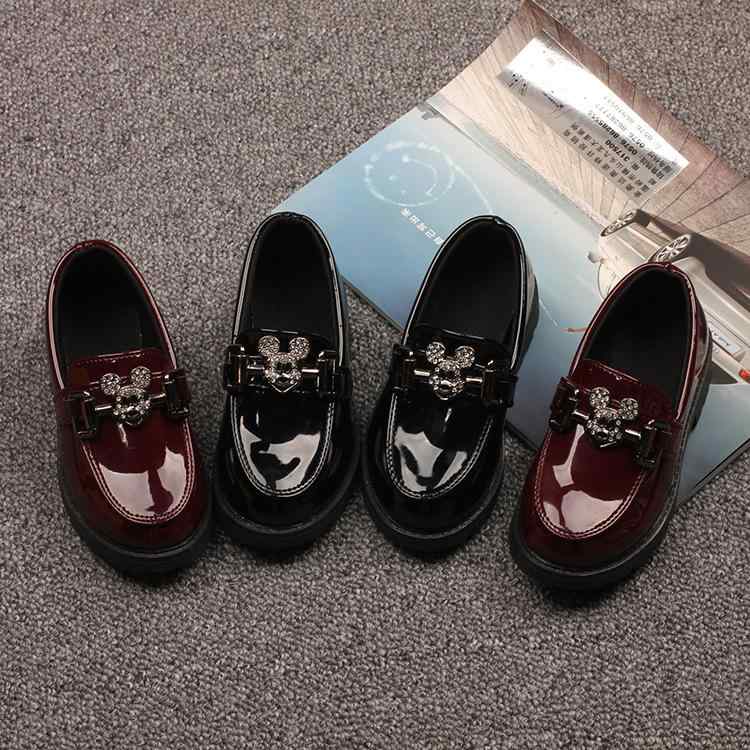 革靴 レザー ローファー 光沢 艶 バックル 大きいサイズ 子供 キッズ メンズ 発表会 セレモニー 通学 登校 通勤 ビジネス クラシック フォーマル