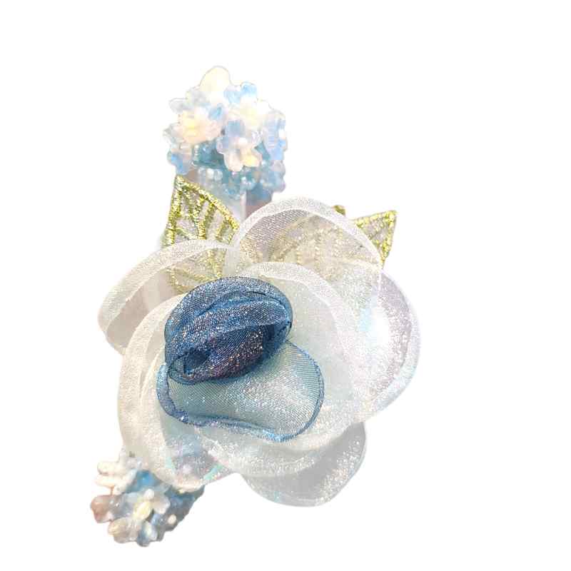 レディース アクセサリー ヘアクリップ 花 フラワー おしゃれ 上品 カジュアル 髪留め 小物 パーティー デイリー ファッション ギフト エレガント 爽やか