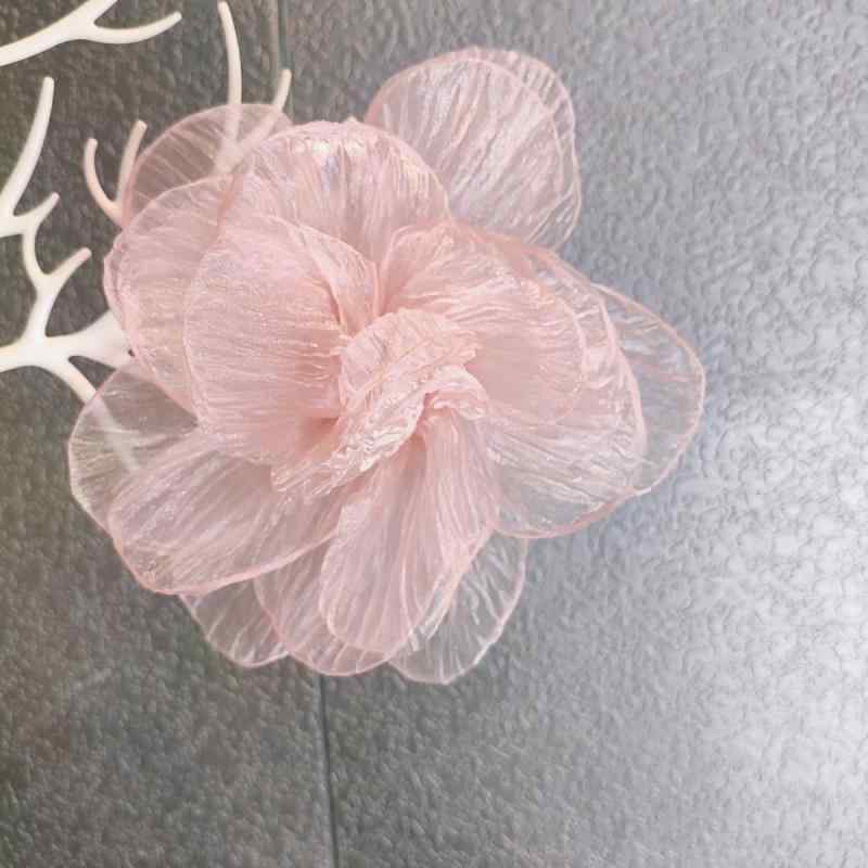 レディース ヘアクリップ ピン 髪留め おしゃれ フェミニン フラワー カジュアル かわいい ハンドメイド ファッション アクセサリー 華やか 小物 ギフト