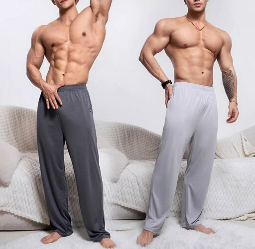 メンズ パンツ シンプル カジュアル パジャマ オールシーズン ゆったり 薄手 ストレッチ ワイド ゴムウエスト 柔らか 快適 通気性 ナイトウェア メンズ パンツ シンプル カジュアル パジャマ オールシーズン ゆったり 薄手 ストレッチ ワイド ゴムウエスト 柔らか 快適 通気性 ナイトウェア