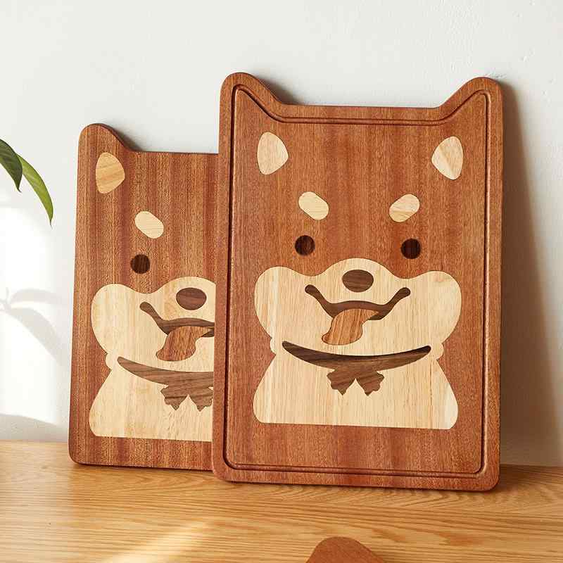 柴犬モチーフまな板カッティングボー...